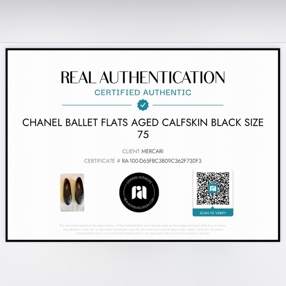 SOLD Already Authentic CHANEL BALLET FLATS
Aged Calfskin
Black
Size 7.5 US - Picture 10 of 15